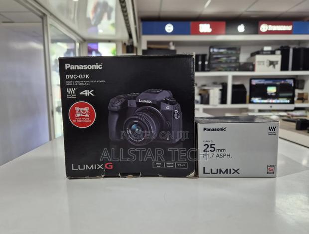 Panasonic Lumix G7 Mirrorless Camera With 25mm F1.7 Asph.