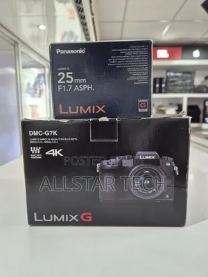 Panasonic Lumix G7 Mirrorless Camera With 25mm F1.7 Asph.