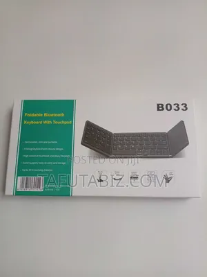 Foldable Bluetooth Keyboard With Touchpad B033.