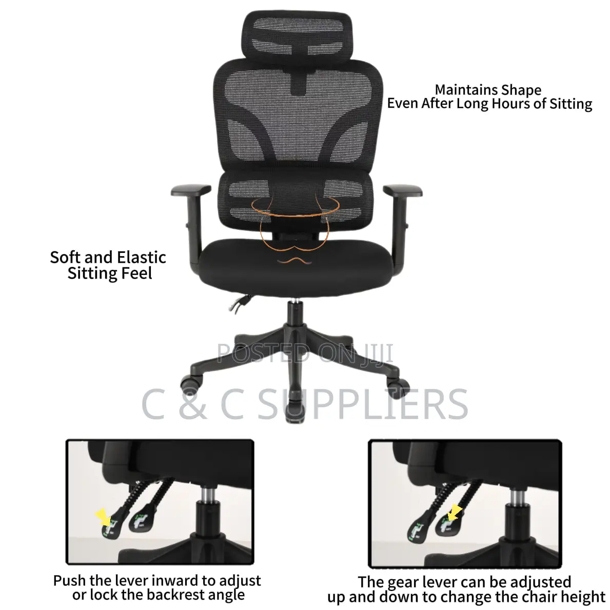 Orthopedic Reclining Modern Chair