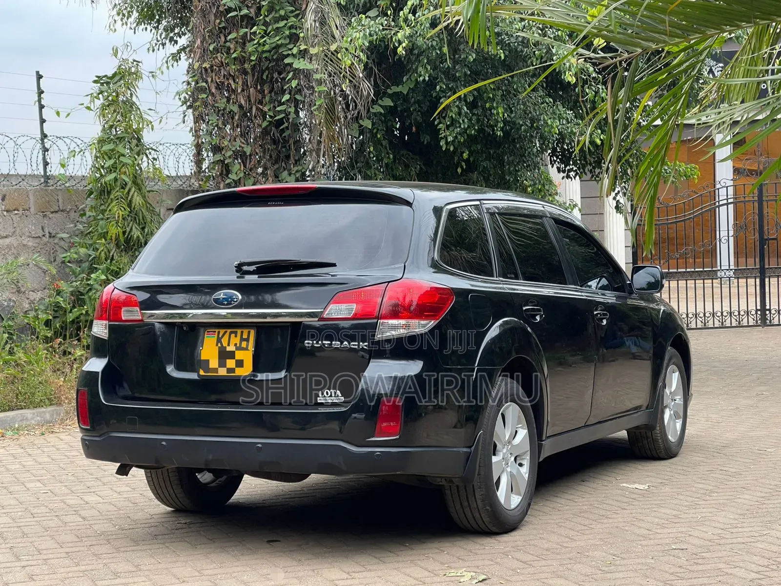 Subaru Outback 2009 Matt Black