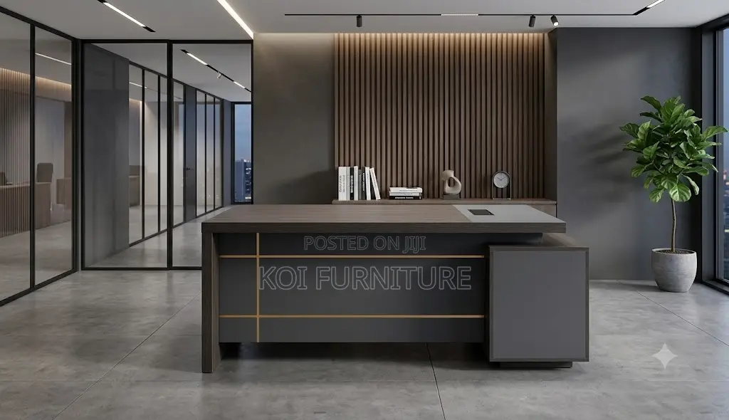 Office Desk; 1800mm Executive Boss Senate Desk