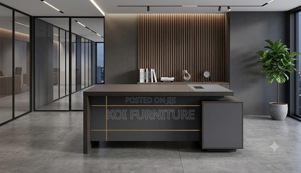 Office Desk; 1800mm Executive Boss Senate Desk - thumbnail 2