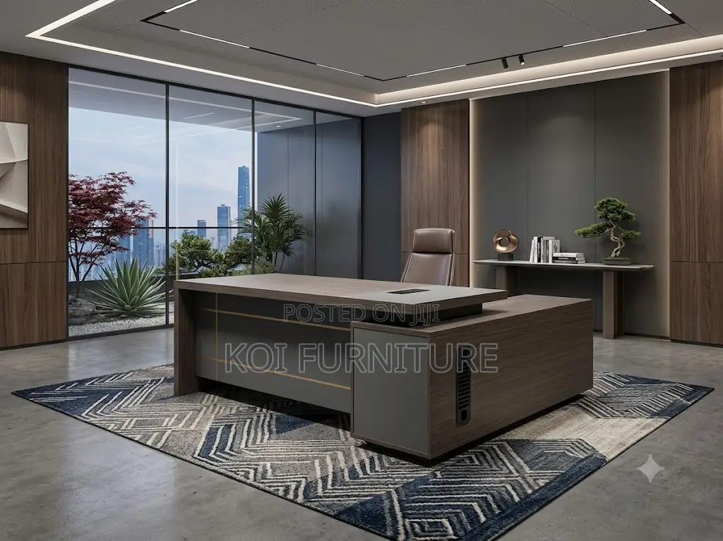 Office Desk; 1800mm Executive Boss Senate Desk
