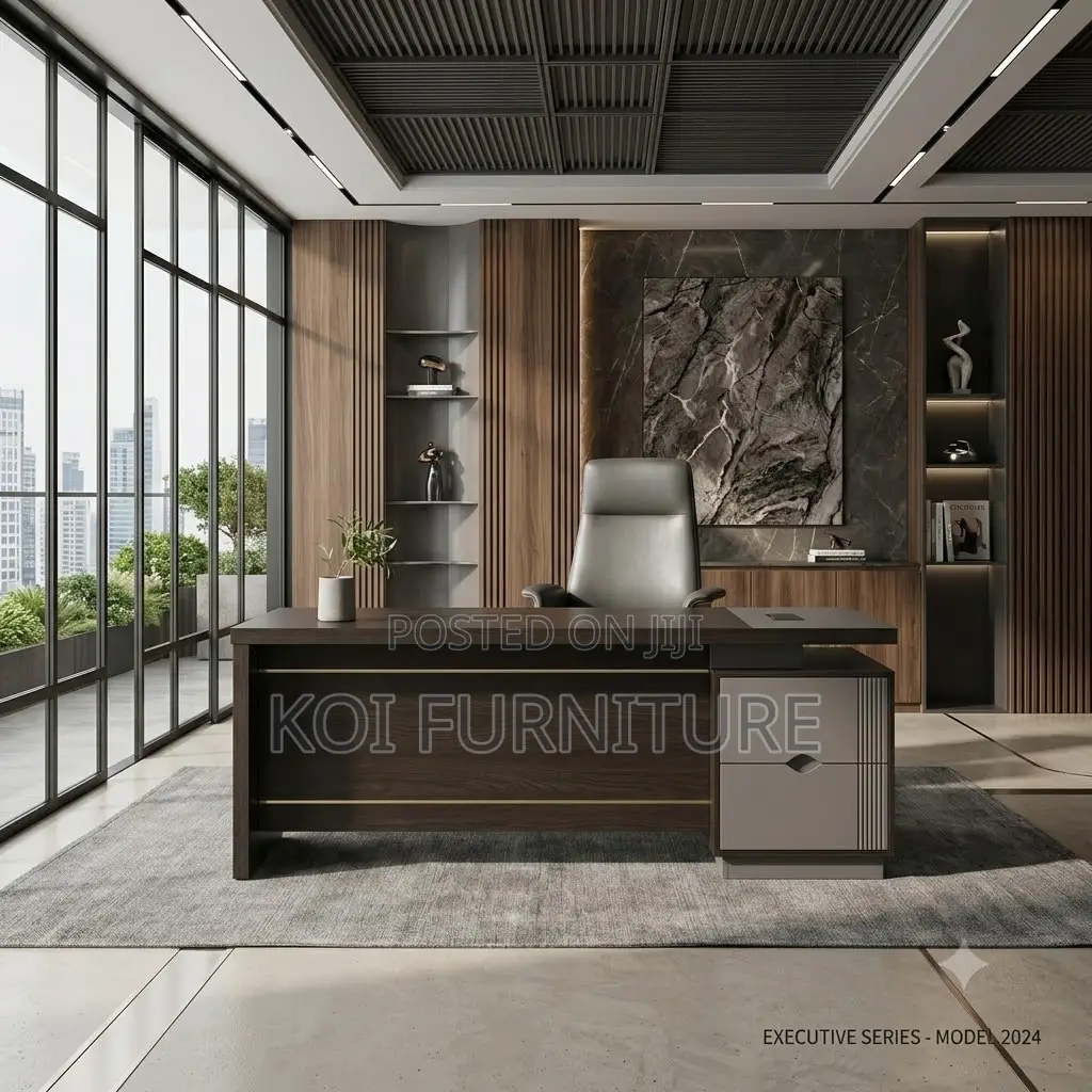 Office Desk; 1800mm Executive Boss Senate Desk