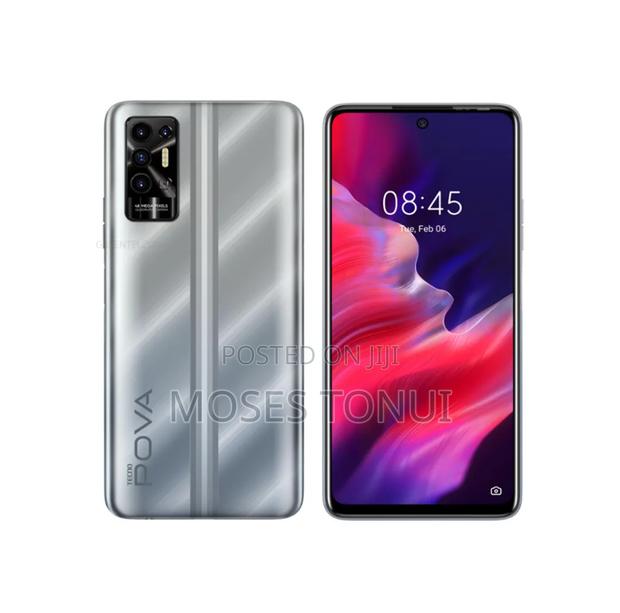 Tecno Pova 2 128 GB Silver - thumbnail 4