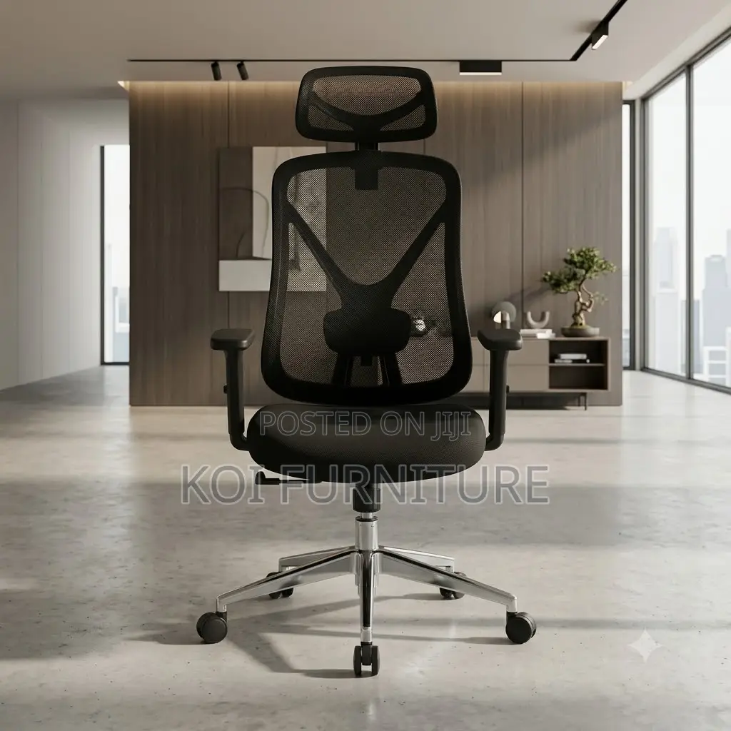 Office Chairs; Full Fabric Executive Seniors Office Ergonomic Chair