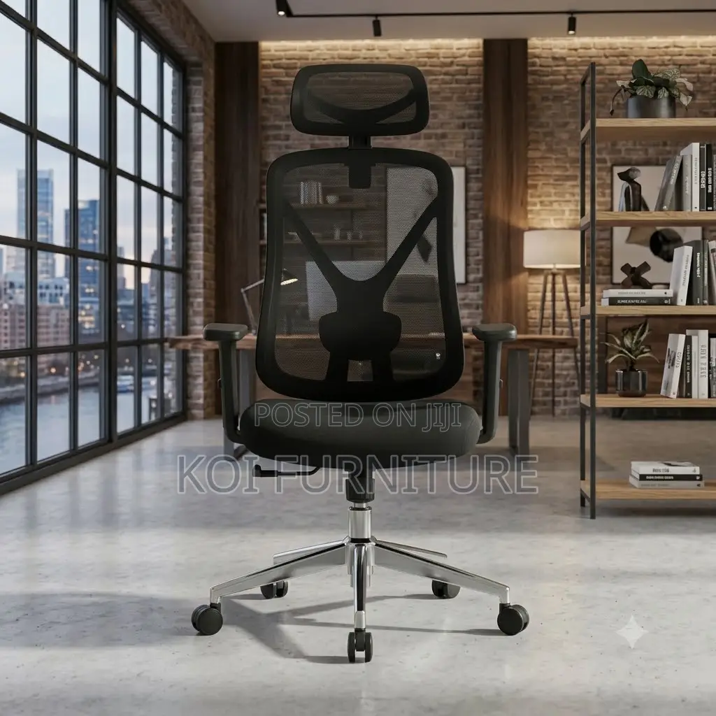 Office Chairs; Full Fabric Executive Seniors Office Ergonomic Chair