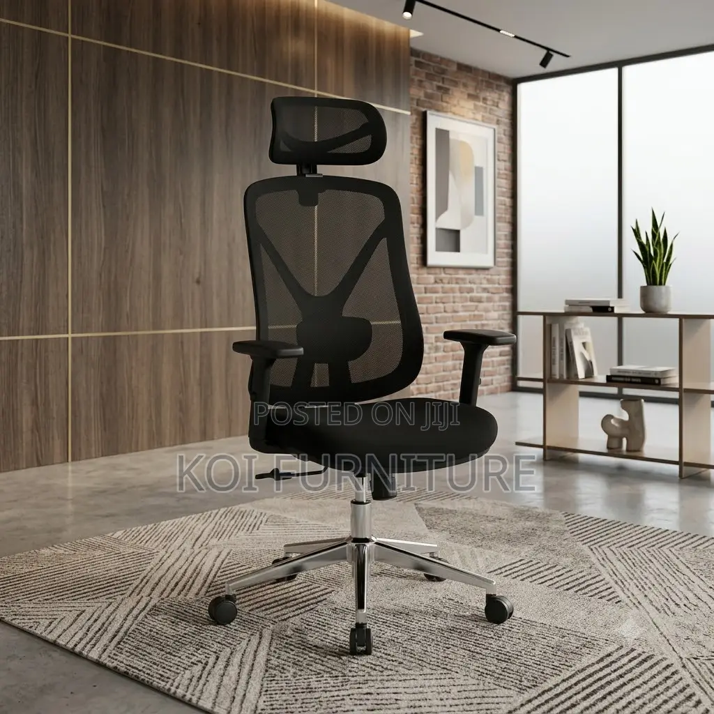 Office Chairs; Full Fabric Executive Seniors Office Ergonomic Chair
