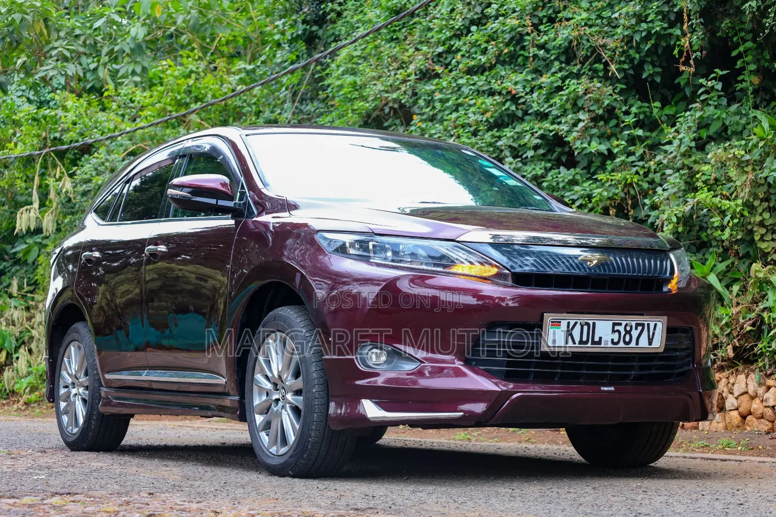 Toyota Harrier 2016 Maroon