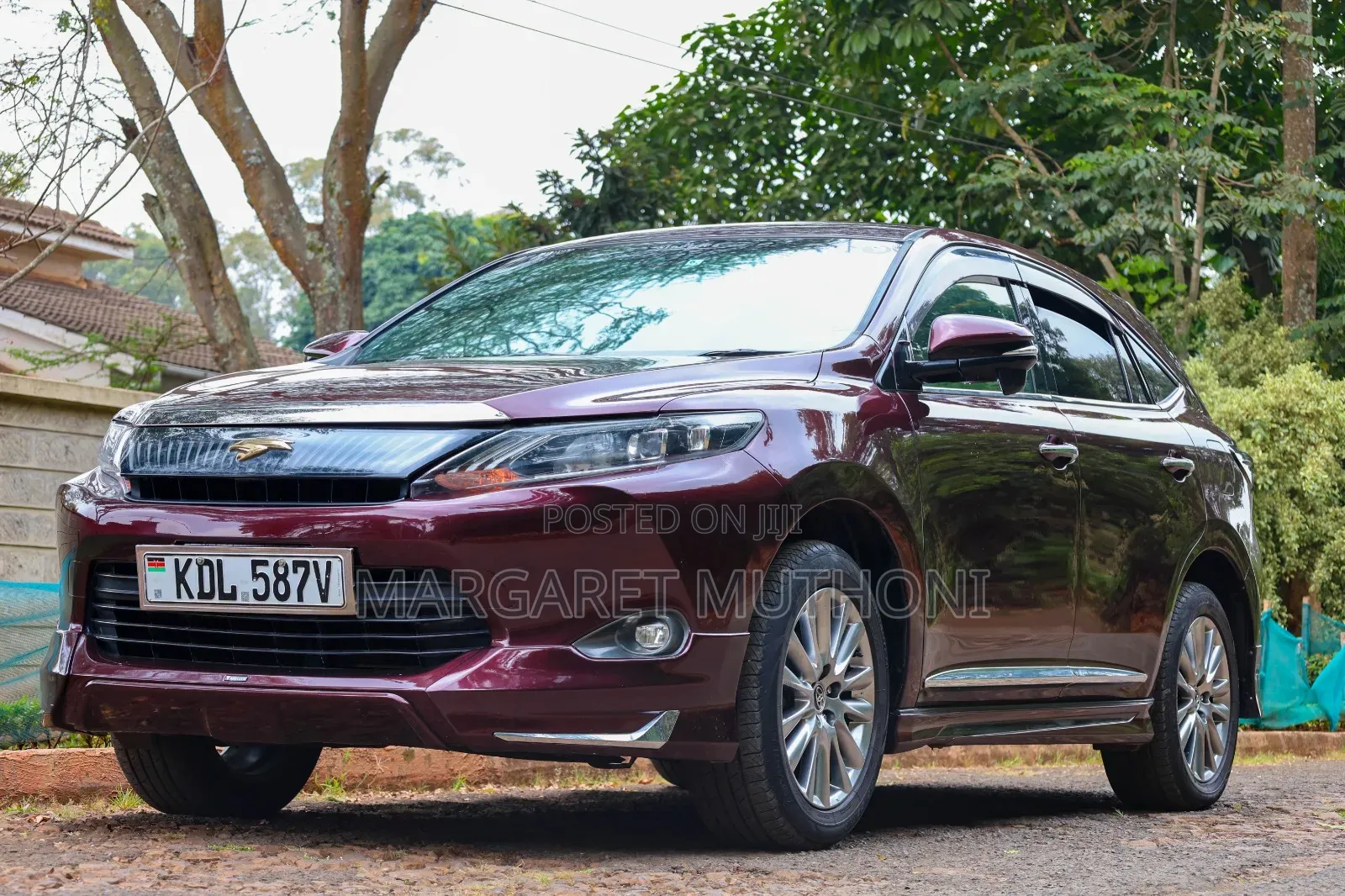 Toyota Harrier 2016 Maroon