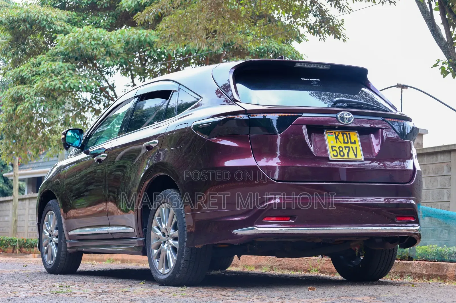 Toyota Harrier 2016 Maroon