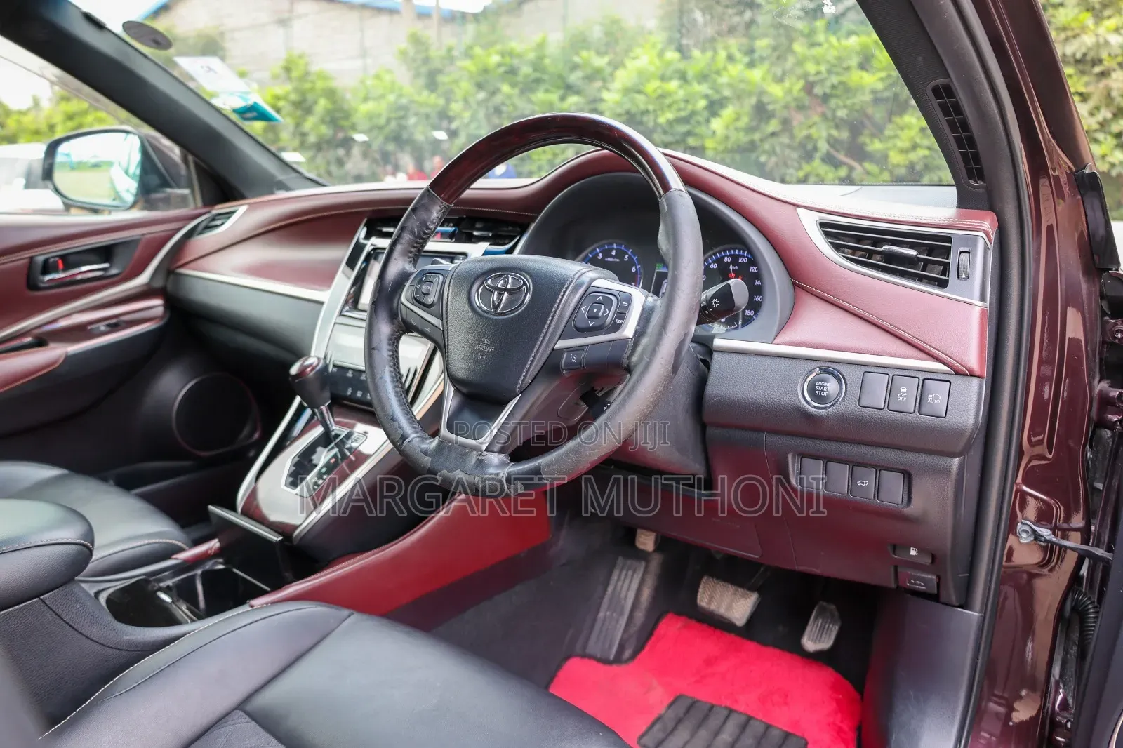 Toyota Harrier 2016 Maroon