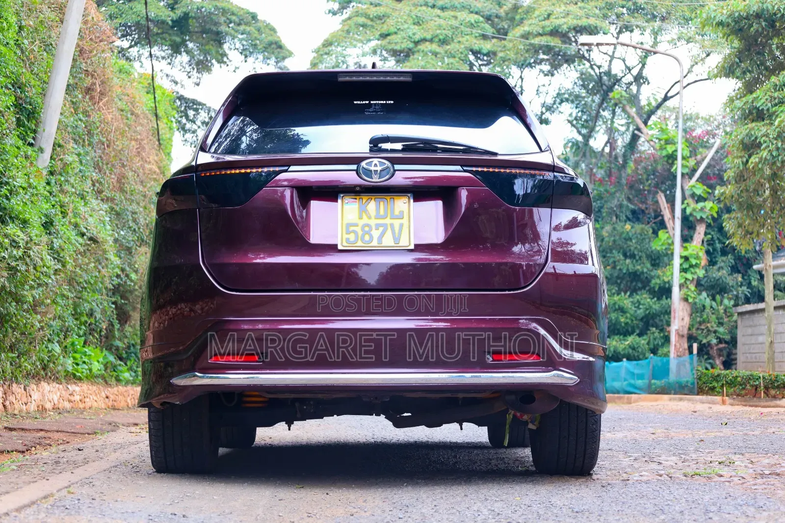 Toyota Harrier 2016 Maroon