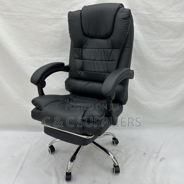 Office Swivel Leather Study Chair - thumbnail 7