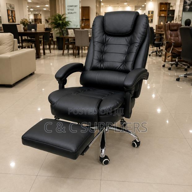 Office Swivel Leather Study Chair - thumbnail 9