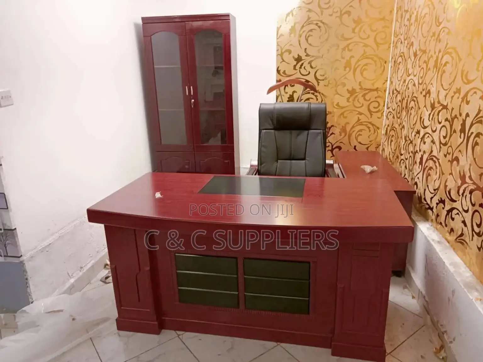 Executive Mahogany Ceo's Table-1.6m