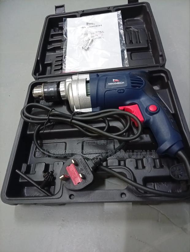 Maxmech 750w Corded Electric Drill Ideal for Construction Diy Projects - thumbnail 2