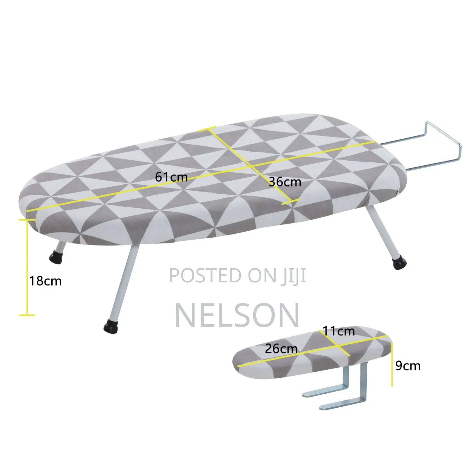 Easily Portable Folding Mini Ironing Table/Board