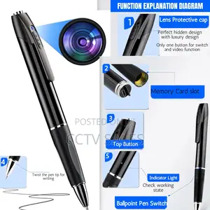 Mini Wireless Video Recording Camera Pen