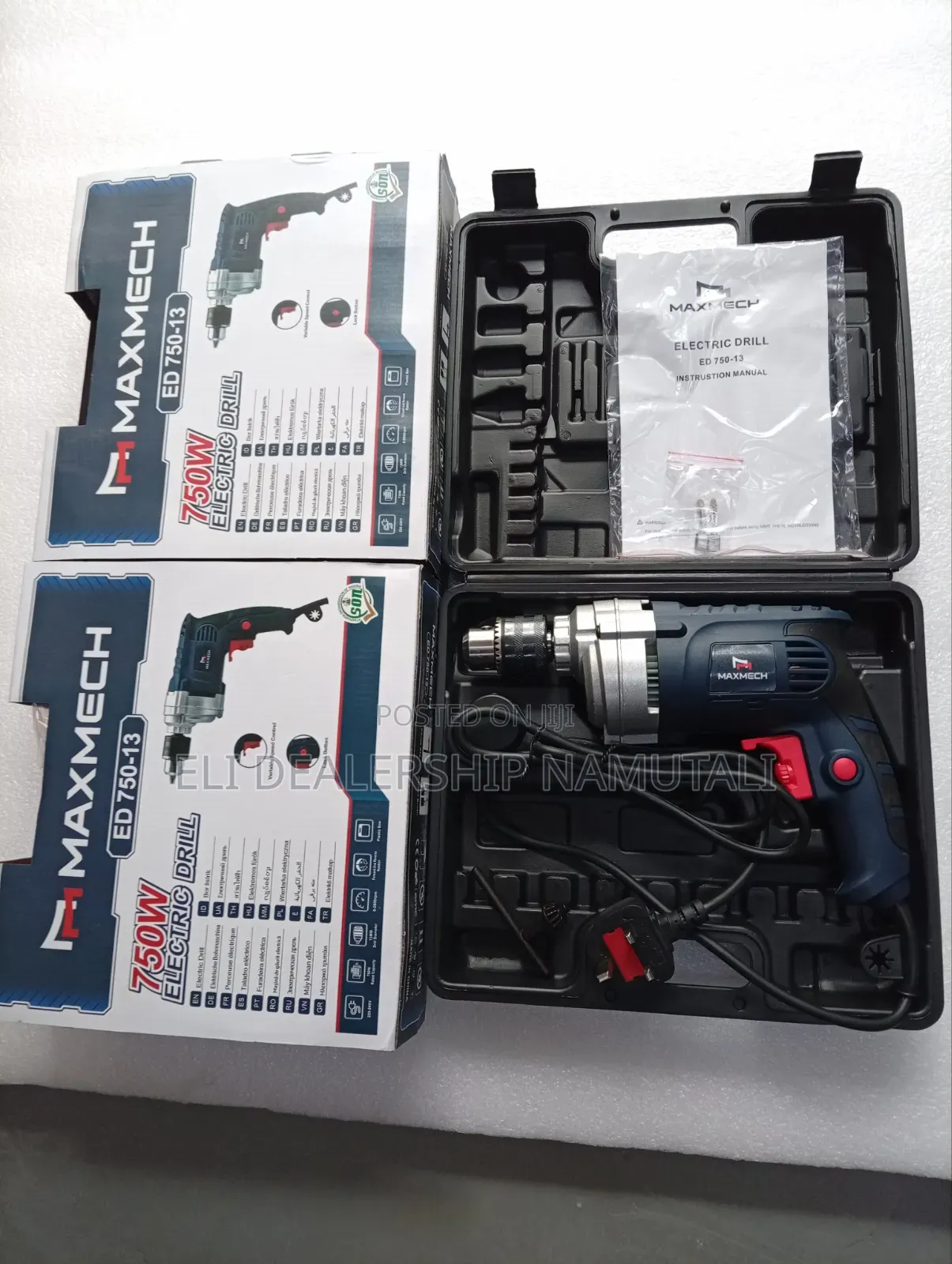 Maxmech Professional Electric Drill 750w/ Fast, Powerful Easy to Use