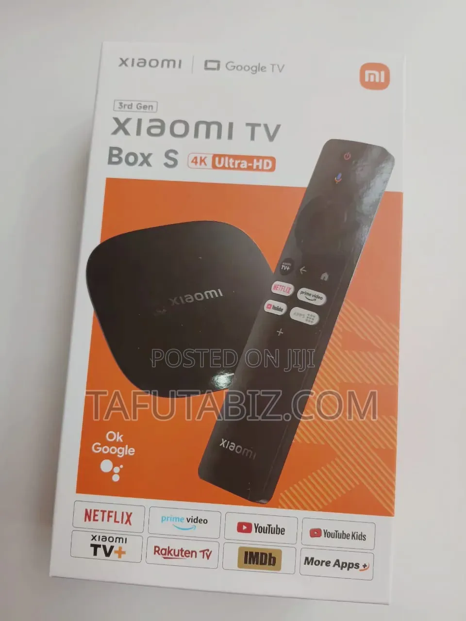 Xiaomi Tv Box S ( 3rd Gen) Ultra -Hd Streaming Media Player.
