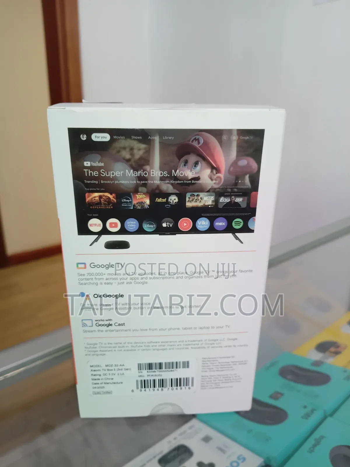 Xiaomi Tv Box S ( 3rd Gen) Ultra -Hd Streaming Media Player.