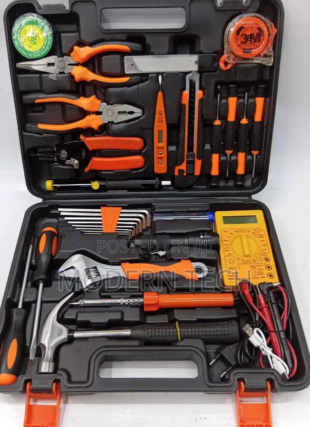 Portable Electrician Tool Box Set – All-in-One Kit