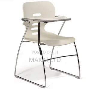 Ergonomic Shell Classroom/ Training Chair With Flip-Up Writing Tablet