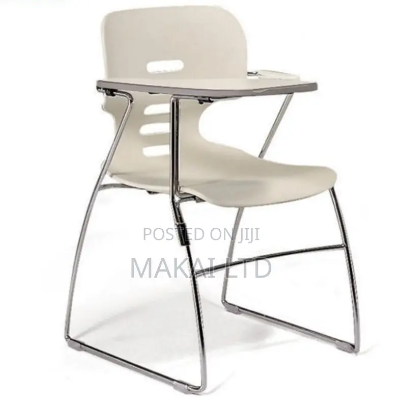Ergonomic Shell Classroom/ Training Chair With Flip-Up Writing Tablet
