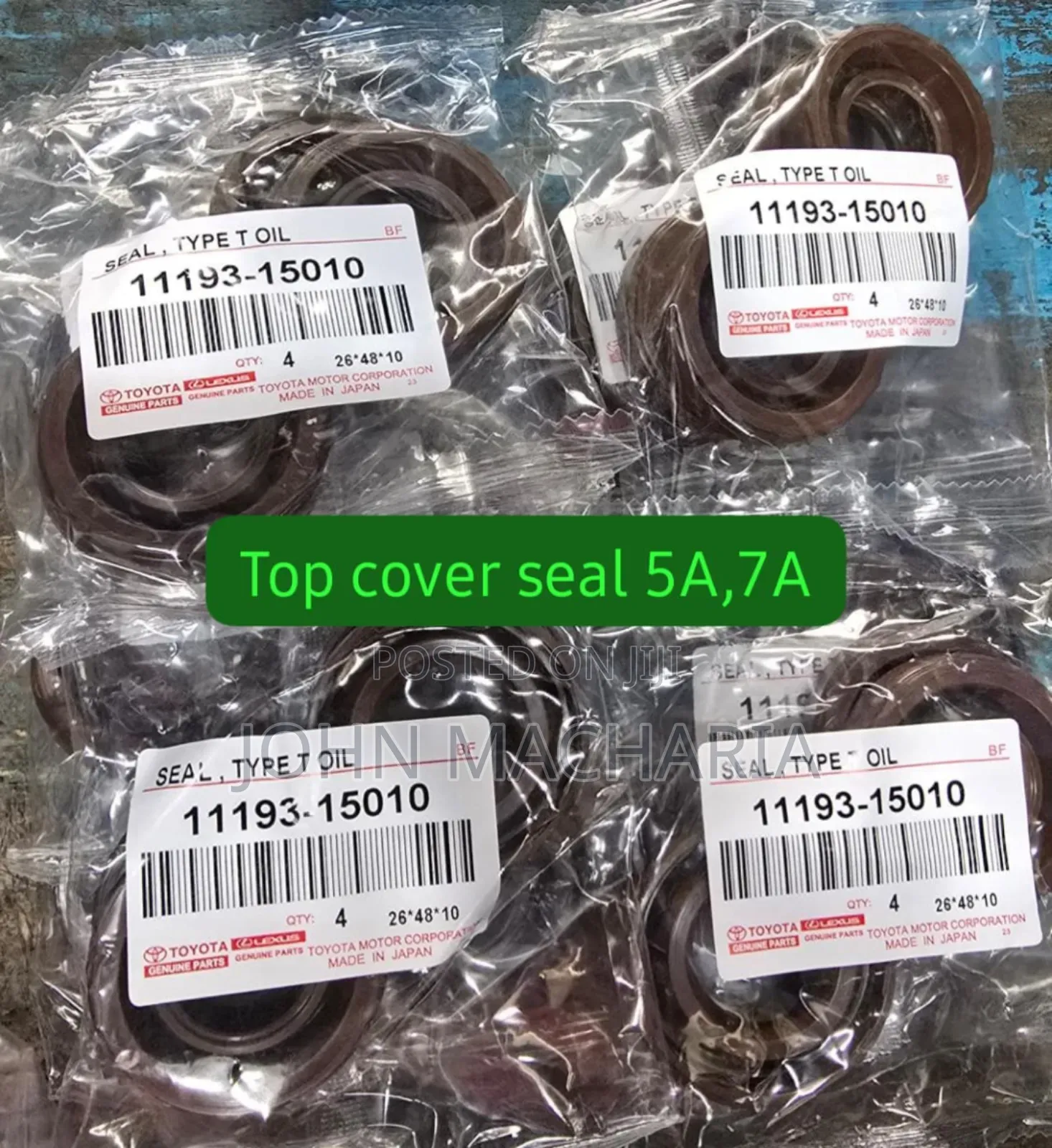 5a/7a Top Cover Seal for Toyota Corolla, Celica and Toyota 4runner