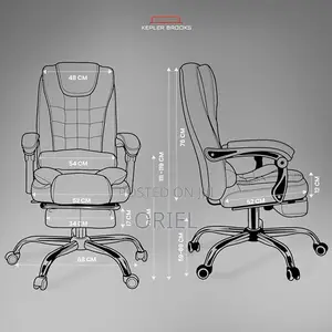 Office Chair : Red Executive Recliner Office Chair With Footrest