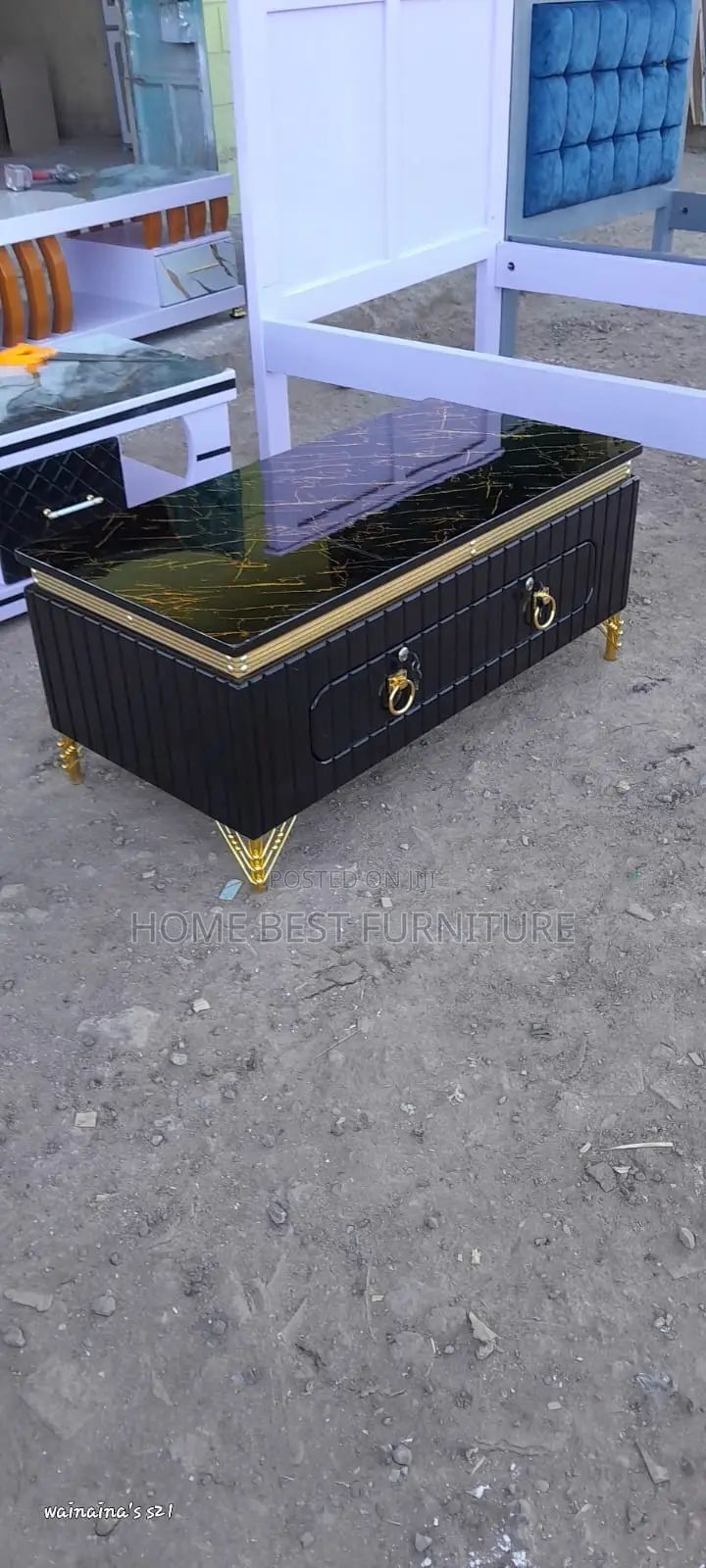White Modern Coffee Table