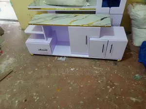 White, Marble Tv Stand