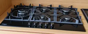 Legacy 5-Burner Built-in Cooker Premium 90cm Black Glass Gas Hob