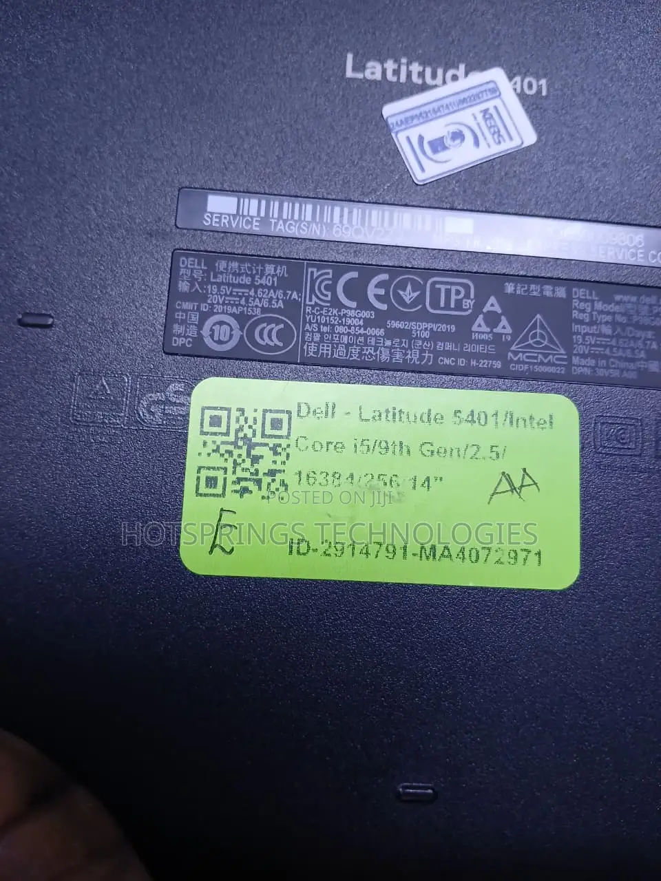 Laptop Dell Latitude 5401 16GB Intel Core i5 SSD 256GB