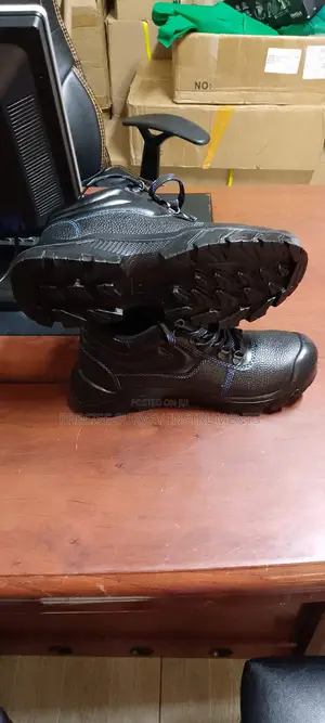 Ace Industrial Leather Work Boots