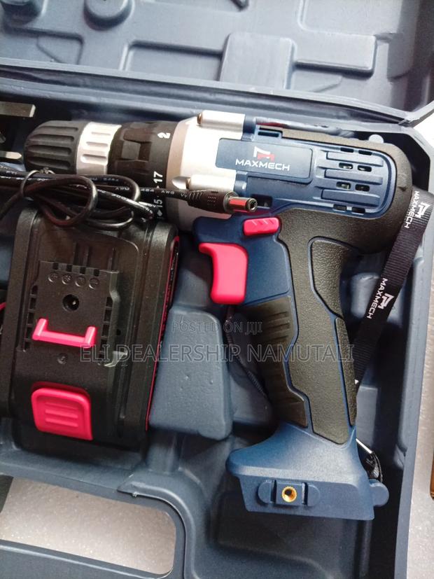 Maxmech 20v Cordless Drill With 2 Batteries Charger/Cd 20-10 - thumbnail 3