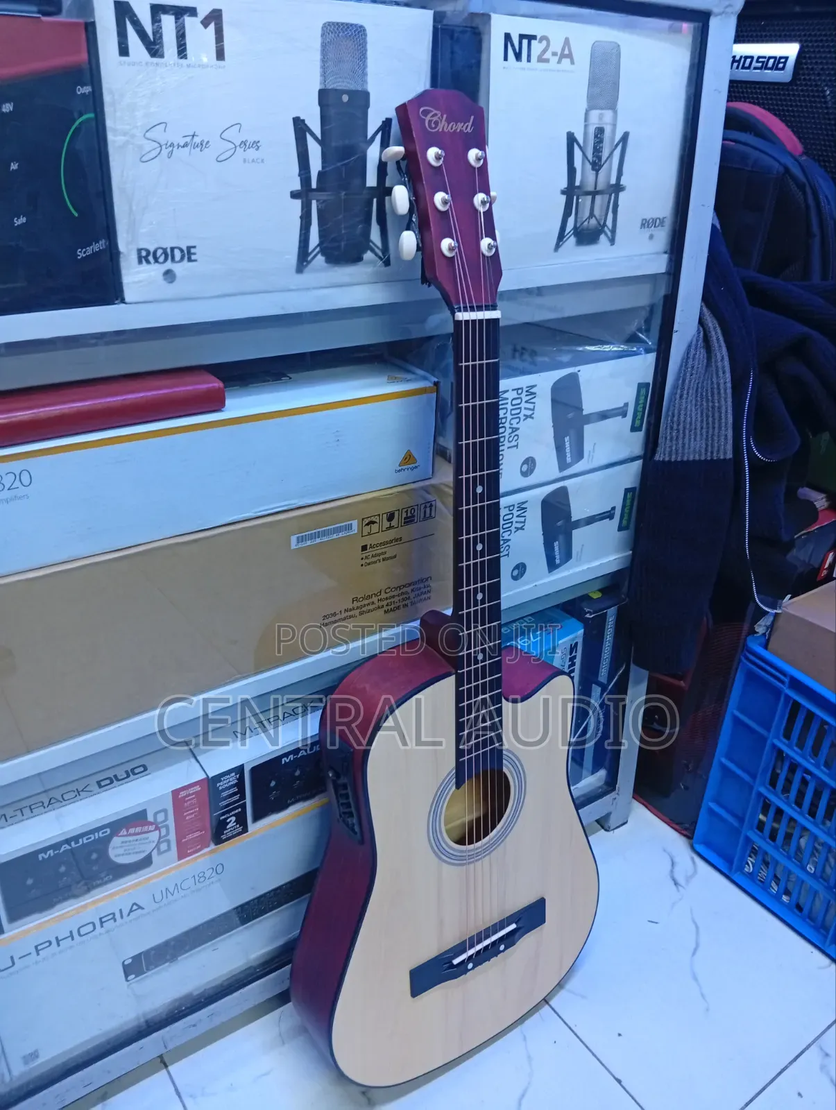 Semi Acoustic Size 38 Guitar