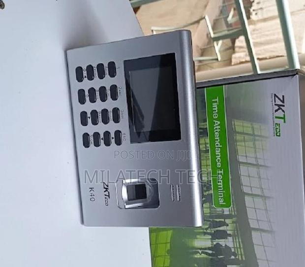 Zk40 Fingerprint Time Attendance Terminal For Offices And Businesses