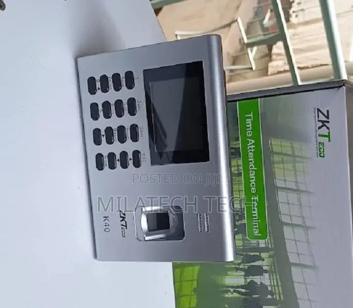 Zk40 Fingerprint Time Attendance Terminal For Offices And Businesses