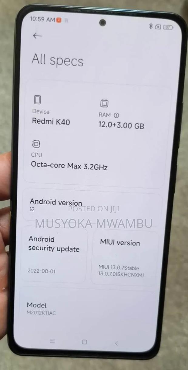 Xiaomi Redmi K40 Pro 256 GB Black - thumbnail 2