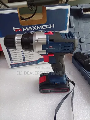 Maxmech 20v Lithium Cordless Drill Kit/ 2-Speed Power Drill