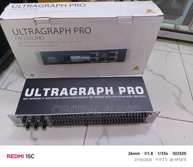 Behringer Fbq3102hd Equaliser