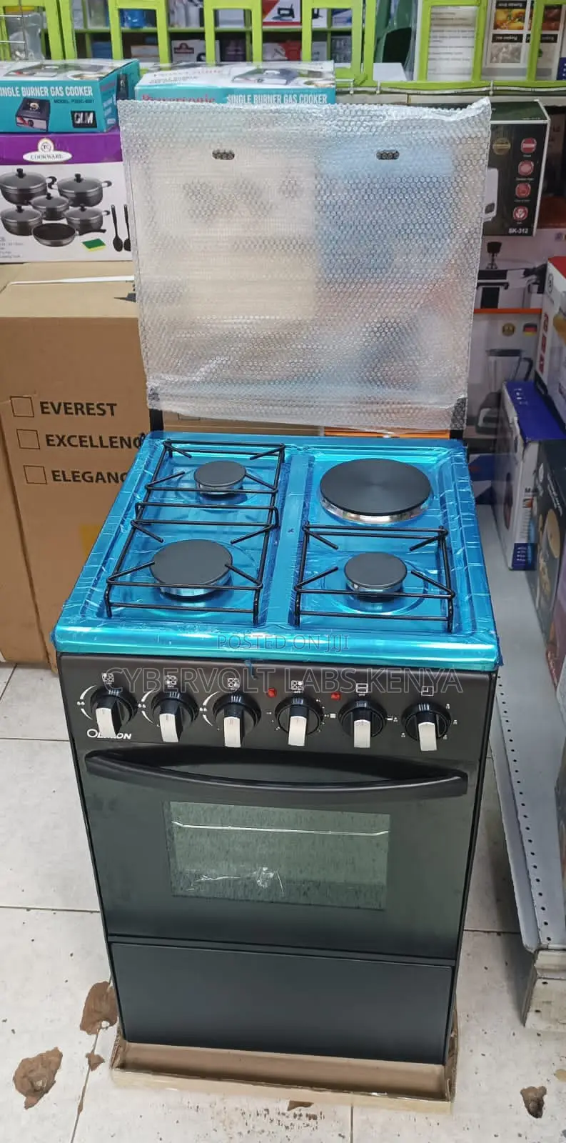 Brand New Olympon 3 Gas + 1 Electric Cooker With Oven