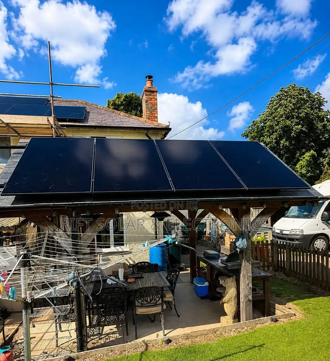 Must 5.5kva Inverter - 5.12kwh Lithium Battery - (8)615w Solar Package