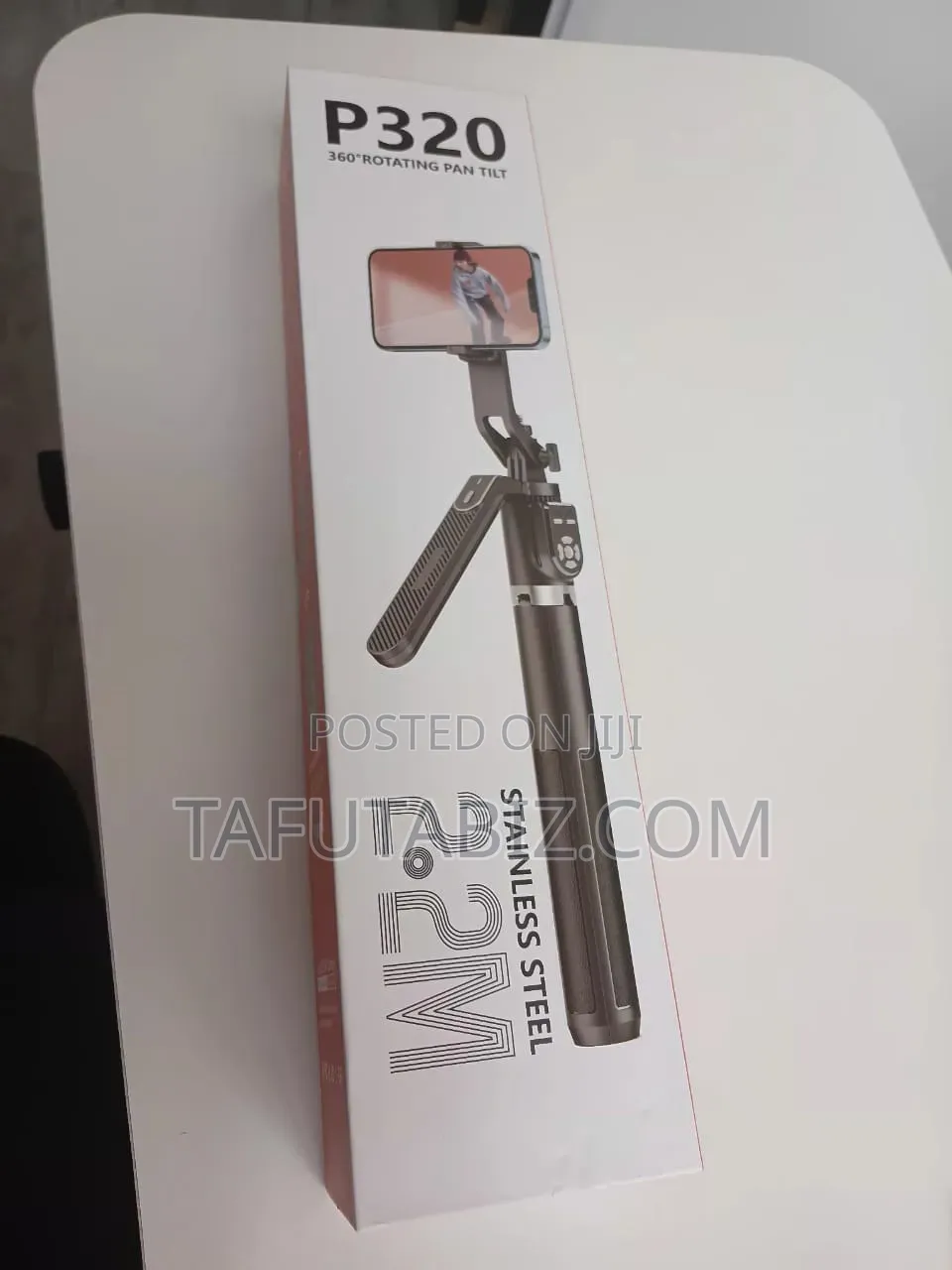 P320 360 Rotating Pan Tiltbselfie Stick Tripod.