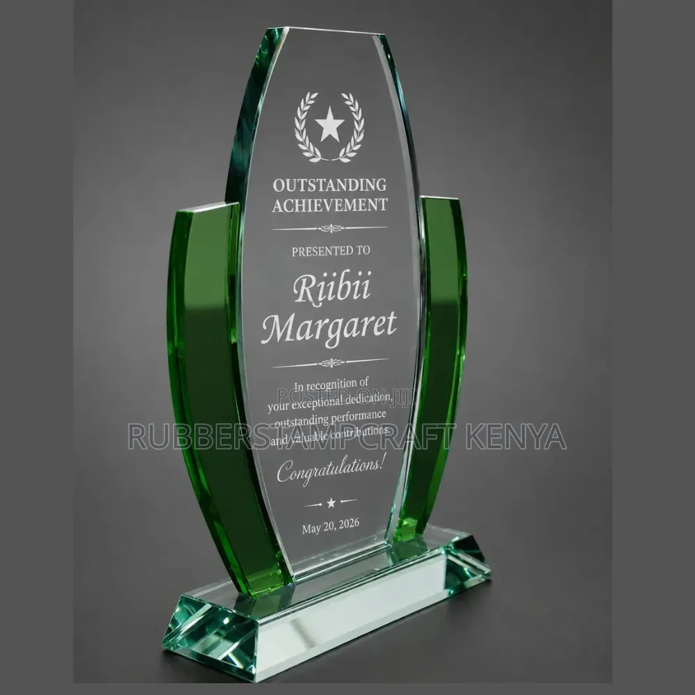 Customized Glass Award