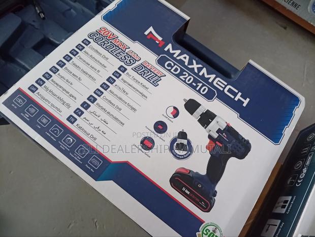 Heavy Duty 20v Cordless Drill Driver With 2 Li-Ion Batteries - thumbnail 2