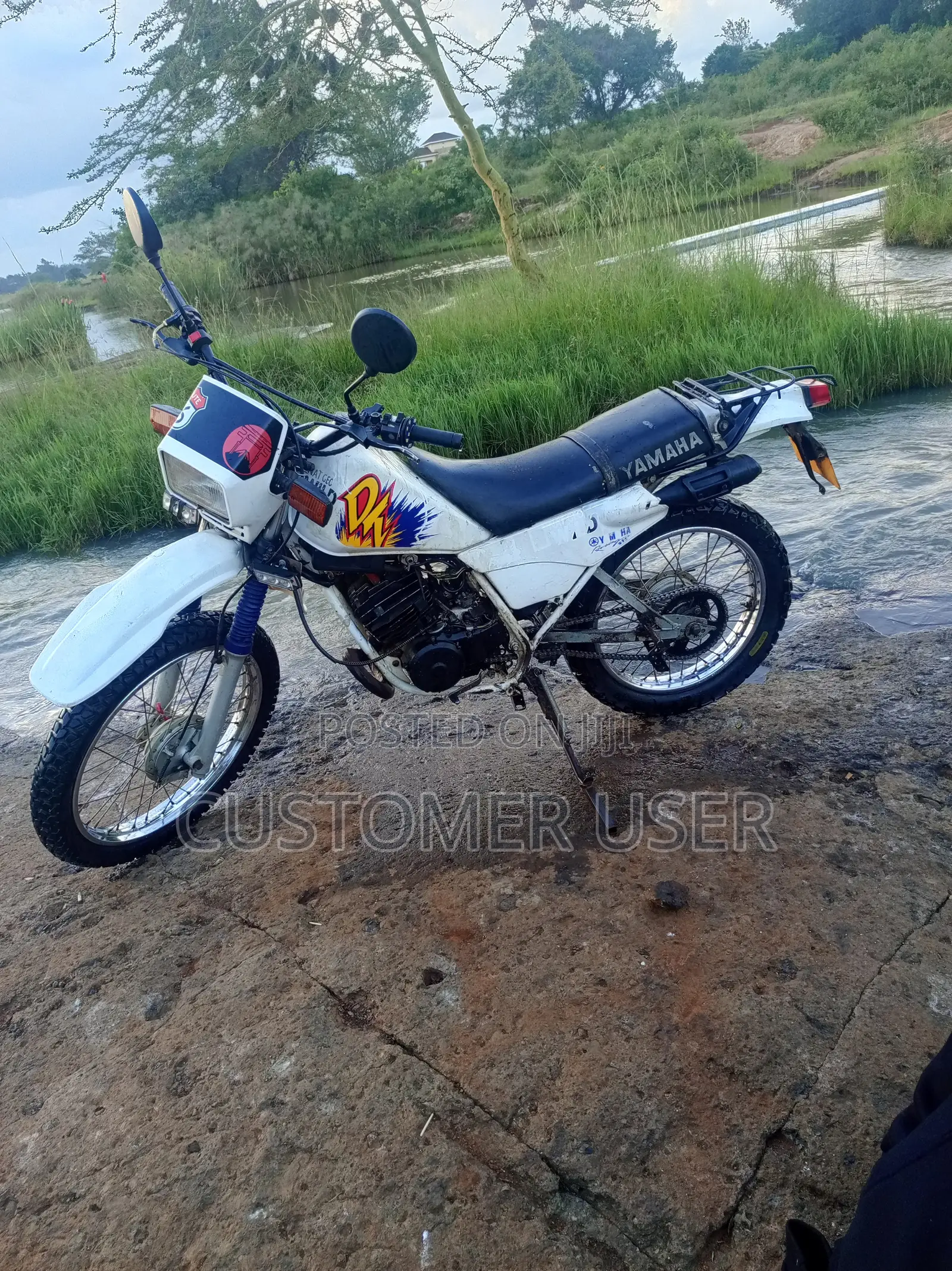 Yamaha DT125 2002 White